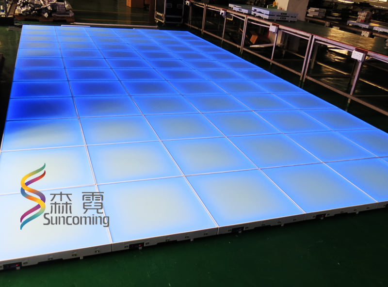 Novo tapete de led para festa de casamento em cores criativas
